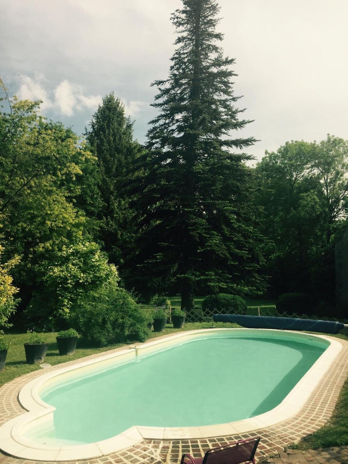 Maison Region Fontainebleau Pool Sauna River Aulnay-la-Riviere Buitenkant foto