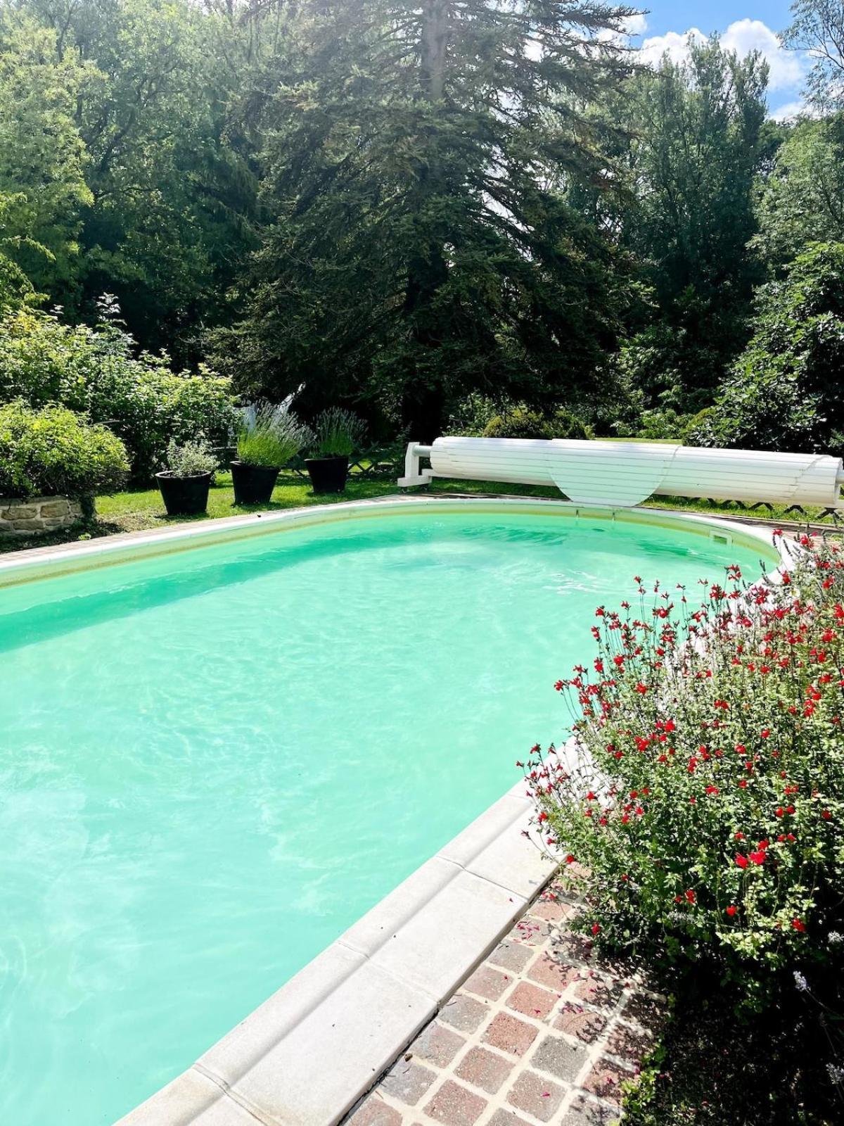 Maison Region Fontainebleau Pool Sauna River Aulnay-la-Riviere Buitenkant foto
